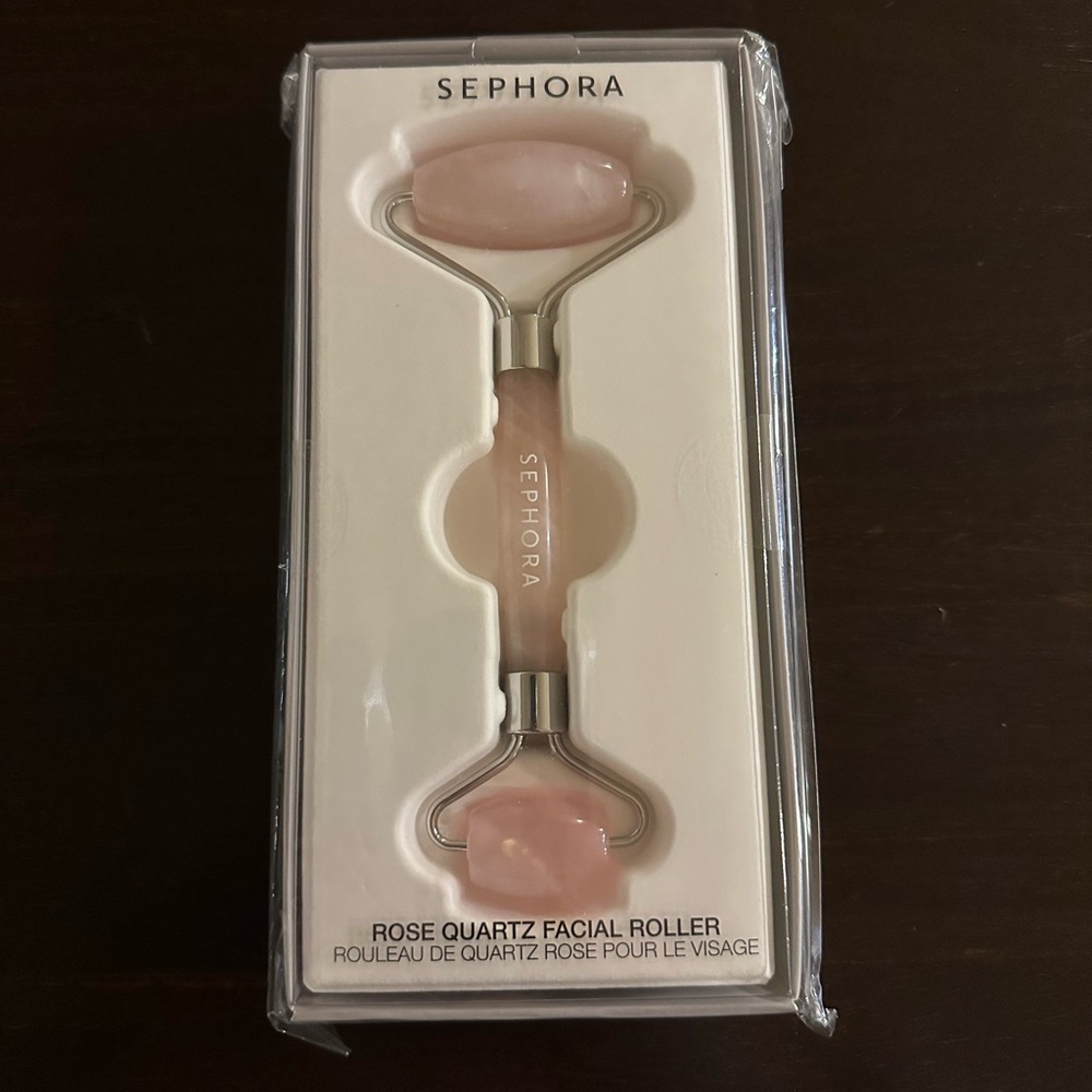 BNIB Sephora Collection Rose Quartz Facial Roller